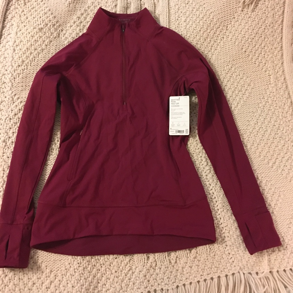 Athleta Half zip pullover